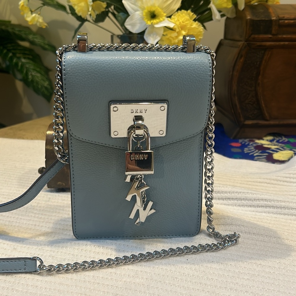 Light Blue DKNY crossbody bag